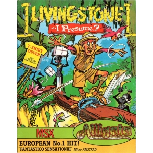 Livingstone, I Presume? (1986, MSX, Opera Soft)