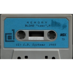 Memory (1985, MSX, CD Systems)