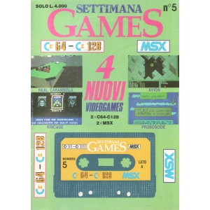 Settimana Games No.5 (1989, MSX, Edigamma)