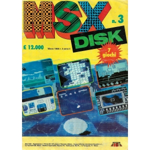 MSX Disk n.3 (1988, MSX, Gruppo Editoriale International Education)