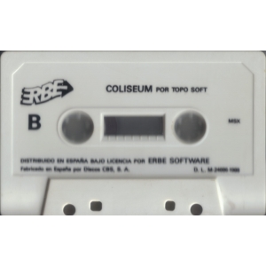 Chicago's 30 / Coliseum (1988, MSX, Topo Soft)