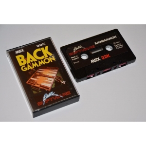 Backgammon (1984, MSX, Electric Software)