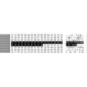 Embedded message indicating relevance to ASCII's MuSICA. SORAM developed ASCII&s Dante.