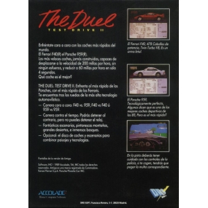 Test Drive II - The Duel (1989, MSX, Accolade)