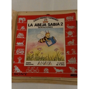 La Abeja Sabia 2 - Seriaciones (1986, MSX, Anaya Multimedia)