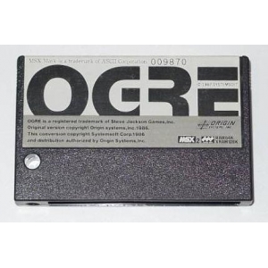 OGRE (1987, MSX2, Origin Systems)