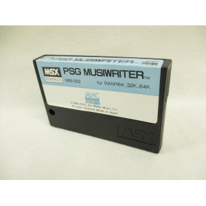 PSG Musiwriter (1984, MSX, Rittor Music / MCS)