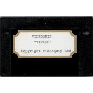 Videoquip Titles (1986, MSX, Videoquip)