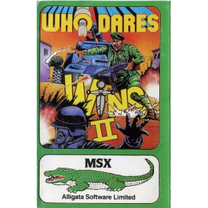 Who Dares Wins II (1986, MSX, Alligata)