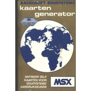 Kaarten Generator (1985, MSX, Aackosoft Edusystems)