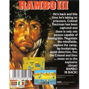 Rambo III (1988, MSX, Ocean)