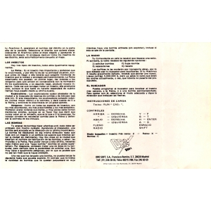 Amaurote (1987, MSX, Binary Design, Ltd)
