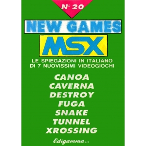 New Games MSX 20 (MSX, Edigamma)