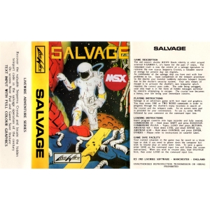 Salvage (1986, MSX, Livewire)