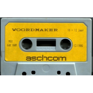 Woordmaker (1986, MSX, Aschcom)