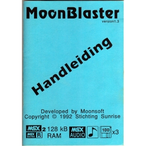 MoonBlaster (1993, MSX2, Moonsoft)