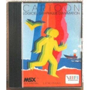 Cartoon - Logiciel Graphique d'Animation (1985, MSX, Vifi International)