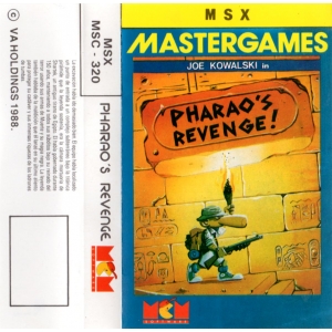 Pharaoh's Revenge (1988, MSX, Eurosoft)