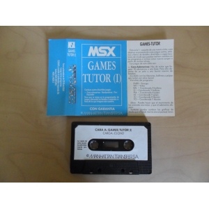 Games Tutor (I) (1986, MSX, Manhattan Transfer)