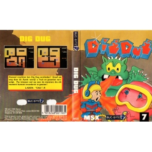 Dig Dug (1984, MSX, NAMCO)