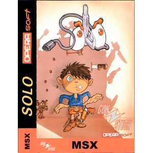Solo (Gunstick version) (1989, MSX, Opera Soft)