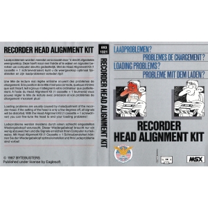 Recorder Head Alignment Kit (1985, MSX, The Bytebusters)