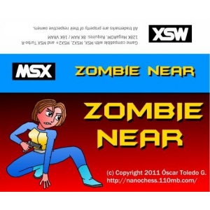 Zombie Near (2010, MSX, Óscar Toledo Gutiérrez)