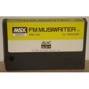 FM Musiwriter (1984, MSX, Rittor Music / MCS)