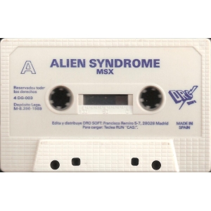 Alien Syndrome (1988, MSX, SEGA)