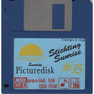 Sunrise Picturedisk 15 (1995, MSX2, Sunrise)