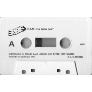 RAM (1990, MSX, Topo Soft)