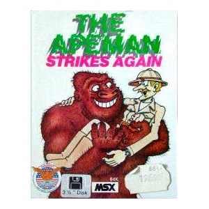 The Apeman Strikes Again (1985, MSX, The Bytebusters)