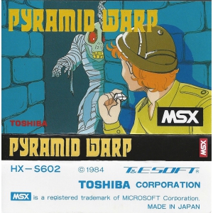Pyramid Warp (1983, MSX, T&ESOFT)