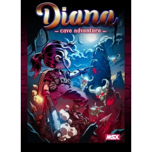 Diana's Cave Adventure (2020, MSX, Oniric Factor)