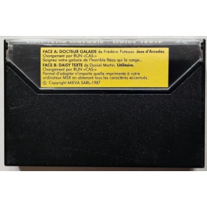 Docteur Galaxie (1986, MSX, Micros MSX, Frédéric Puteaux)