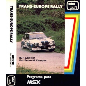 Trans-Europe Rally (1984, MSX, PMCG Soft)