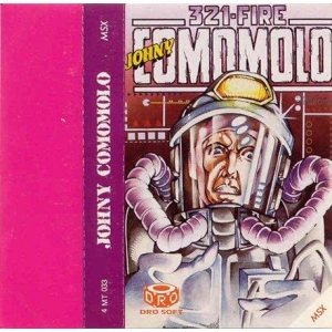 Johny Comomolo in 3-2-1 Fire (1986, MSX, Juliet Software)