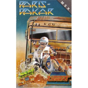 París-Dakar (1988, MSX, Made in Spain)