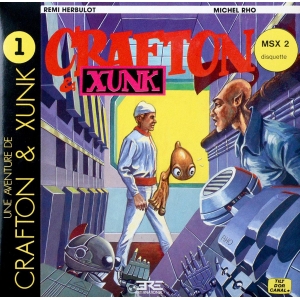 Crafton & Xunk (1987, MSX2, Rémi Herbulot, Michel Rho)