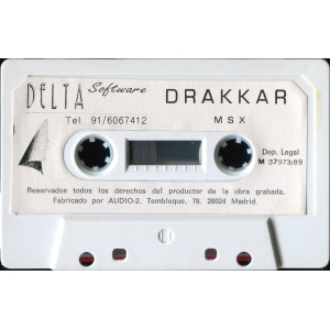 Drakkar (1989, MSX, Diabolic)