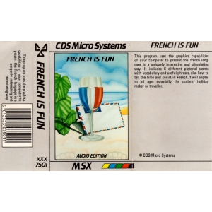 French is Fun (1984, MSX, CDS Software)
