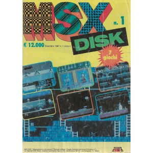 MSX Disk n.1 (1987, MSX, Gruppo Editoriale International Education)