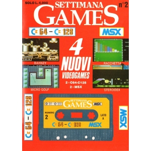 Settimana Games No.2 (1989, MSX, Edigamma)