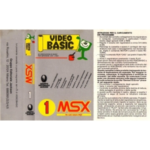 Video BASIC MSX No.1 (1985, MSX, Gruppo Editoriale Jackson)