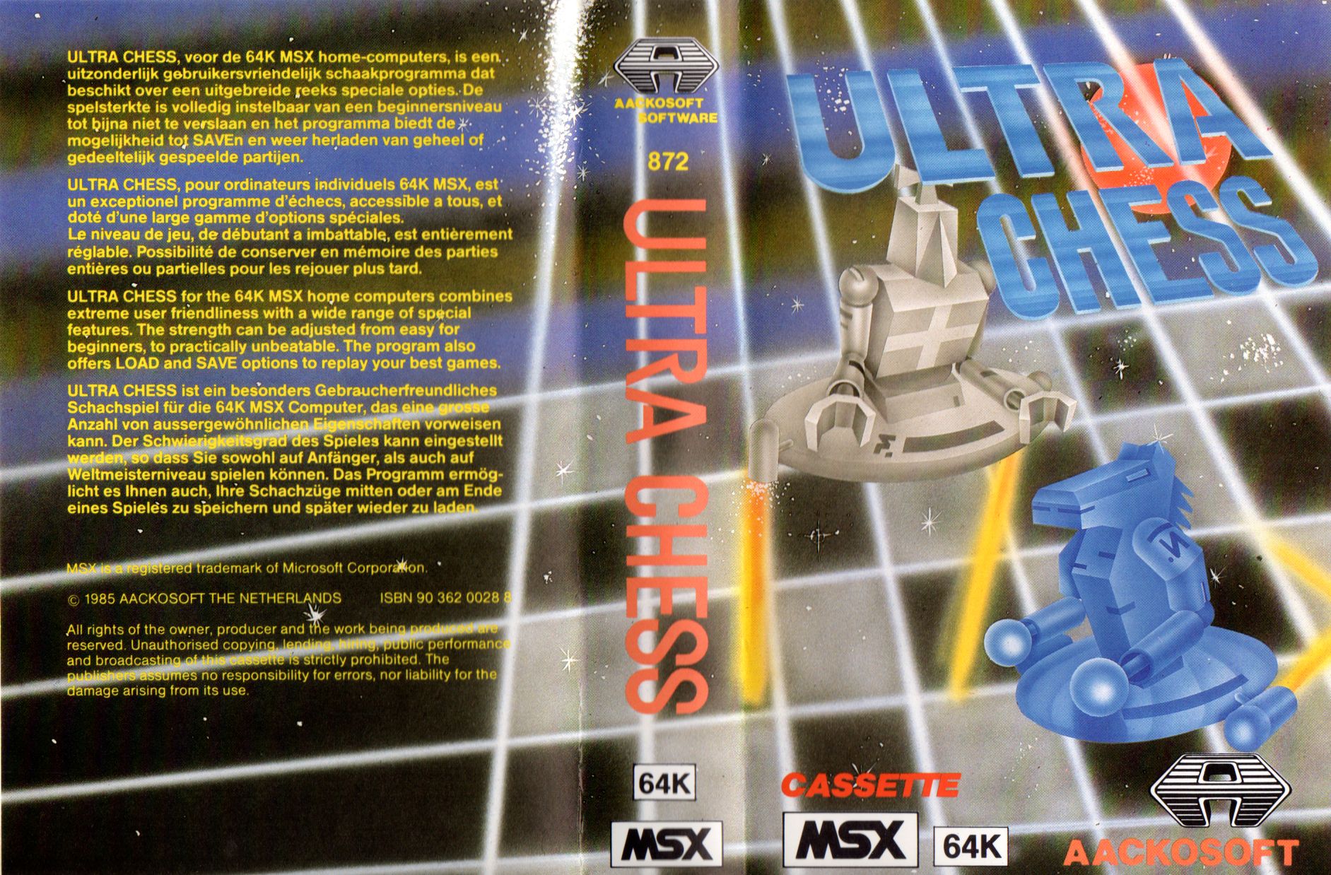 Play Computer Chess • MSX GamePhD