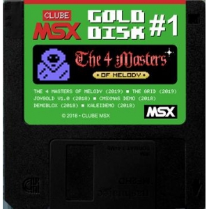 Gold Disk #1 (2018, MSX, MSX2, Clube MSX)