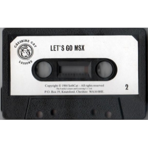 Let's Go MSX (1984, MSX, SoftCat)