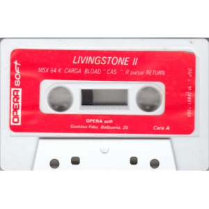 Livingstone II (1989, MSX, Opera Soft)