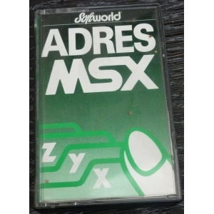 Adressenbeheer (1985, MSX, SoftWorld)