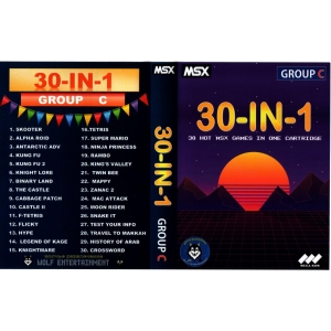 30-in-1 Group C (MSX, Wolf Entertainment)